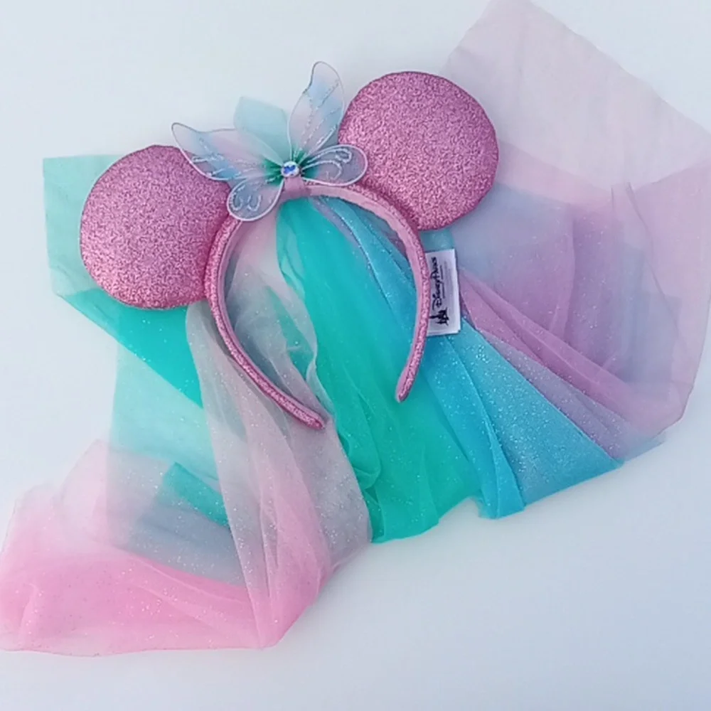 Disney Parks Butterfly Princess Minnie Mouse Ears
